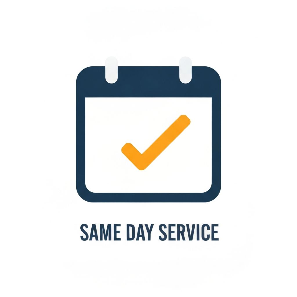 Same day service icon